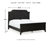 Welltern King/California King Panel Headboard