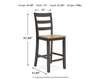 Gesthaven Counter Height Barstool