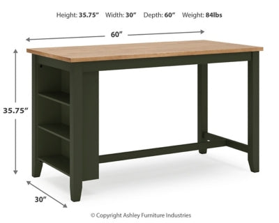 Gesthaven Counter Height Dining Table