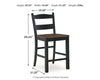 Valebeck Counter Height Barstool