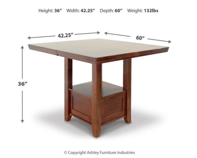 Ralene Counter Height Dining Extension Table