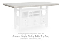 Robbinsdale Counter Height Dining Table Top