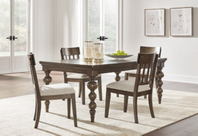 Veramond Dining Table and 4 Chairs