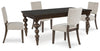 Veramond Dining Table and 4 Chairs