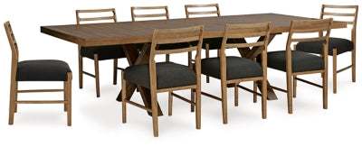 Steenlage Dining Table and 8 Chairs