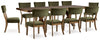 Steenlage Dining Table and 10 Chairs