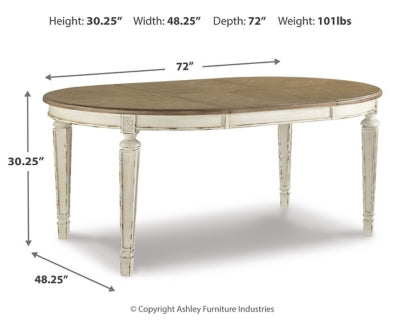 Realyn Dining Extension Table