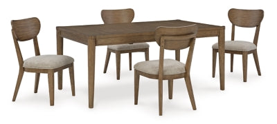 Roanhowe Dining Table and 4 Chairs