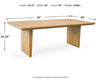Sherbana Dining Extension Table