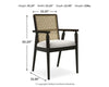 Galliden Dining Arm Chair