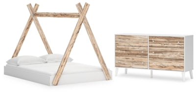 مجموعة غرفة نوم مكونة من 4 قطع