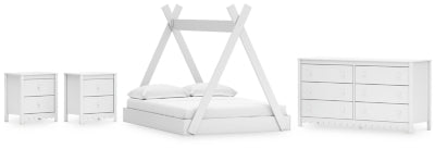 مجموعة غرفة نوم مكونة من 6 قطع