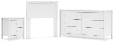 مجموعة غرفة نوم مكونة من 3 قطع