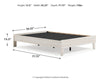 Socalle Full Platform Bed