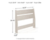 Socalle Twin Panel Headboard