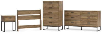 مجموعة غرفة نوم مكونة من 4 قطع