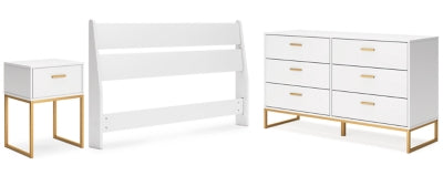 مجموعة غرفة نوم مكونة من 3 قطع