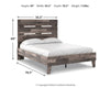 Neilsville Full Panel Platform Bed