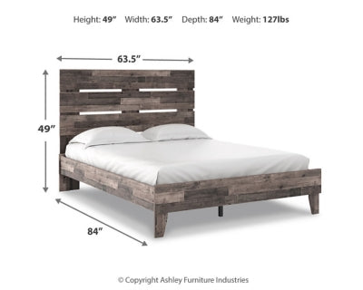 Neilsville Queen Panel Platform Bed