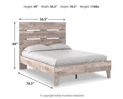 Neilsville Full Panel Platform Bed