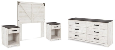 مجموعة غرفة نوم مكونة من 4 قطع