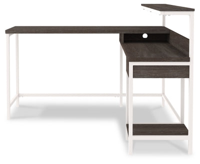 Dorrinson Home Office L-Desk with Storage