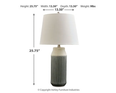 مصباح طاولة أفينير (مجموعة من قطعتين)