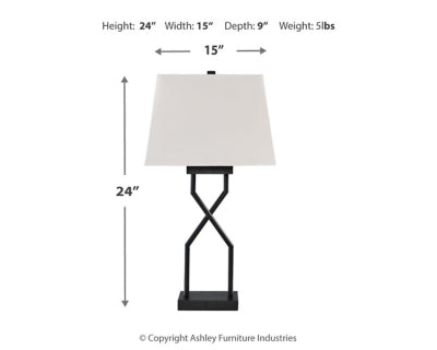 Brookthrone Table Lamp (Set of 2)