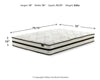 Chime 10 Inch Hybrid King Mattress in a Box