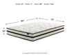 Chime 10 Inch Hybrid California King Mattress in a Box