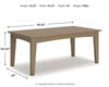 Hyland wave Outdoor Coffee Table