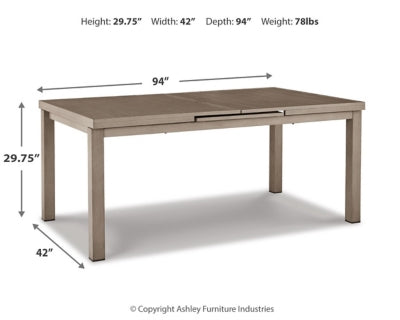 Beach Front Outdoor Dining Table