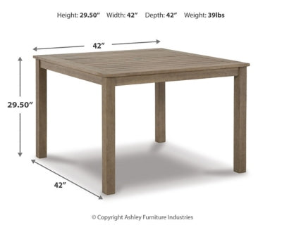 Aria Plains Outdoor Dining Table