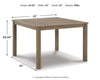 Aria Plains Outdoor Dining Table