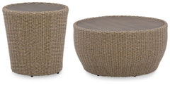 2-Piece Outdoor Occasional Table Package