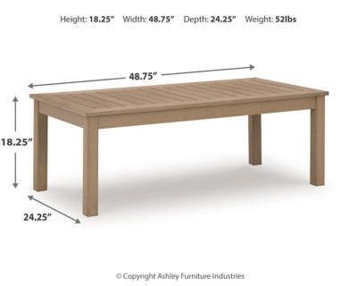 Hallow Creek Outdoor Coffee Table