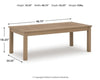 Hallow Creek Outdoor Coffee Table