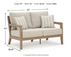 Hallow Creek Outdoor Loveseat with Cushion
