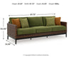 Horizon Hall Outdoor Sofa with Cushion