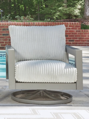 Moonlight View Outdoor Swivel Chair with Cushion