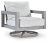 Moonlight View Outdoor Swivel Chair with Cushion