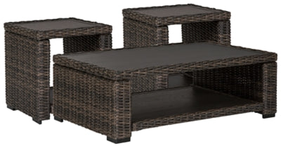 3-Piece Outdoor Occasional Table Package