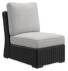 Beachcroft Outdoor Armless Chair with Cushion