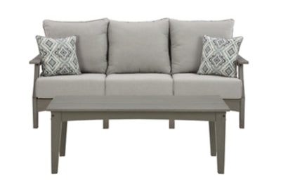 Outdoor Sofa and Coffee Table