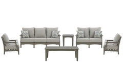 6-Piece Outdoor Sofa and Loveseat Set
