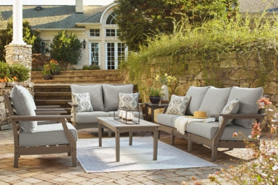 6-Piece Outdoor Sofa and Loveseat Set