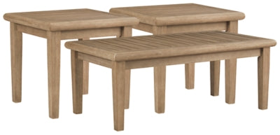 3-Piece Outdoor Occasional Table Package