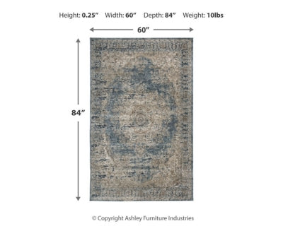 South 5' x 7' Rug