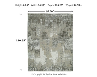 Arriston 7'10" x 10' Washable Rug