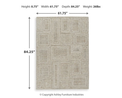 Brickburgh 5' x 7' Rug